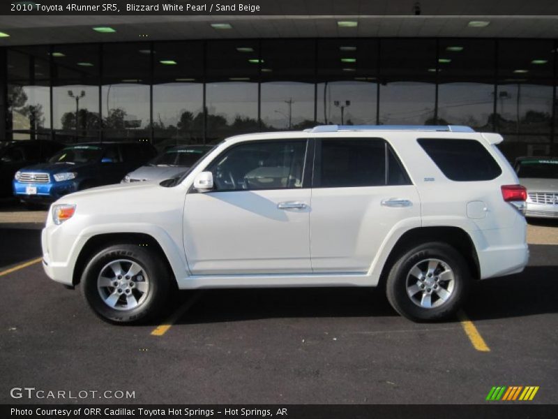 Blizzard White Pearl / Sand Beige 2010 Toyota 4Runner SR5