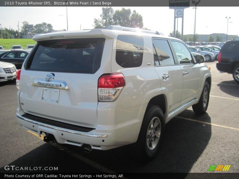 Blizzard White Pearl / Sand Beige 2010 Toyota 4Runner SR5