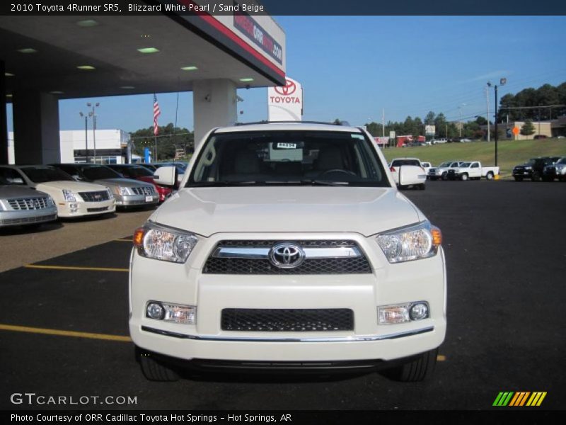 Blizzard White Pearl / Sand Beige 2010 Toyota 4Runner SR5