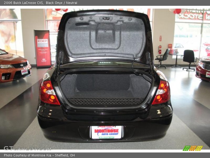 Black Onyx / Neutral 2006 Buick LaCrosse CXS