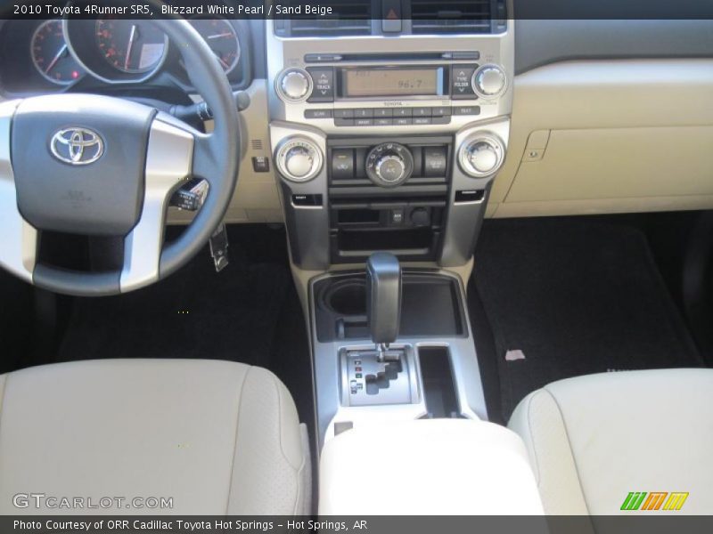 Blizzard White Pearl / Sand Beige 2010 Toyota 4Runner SR5