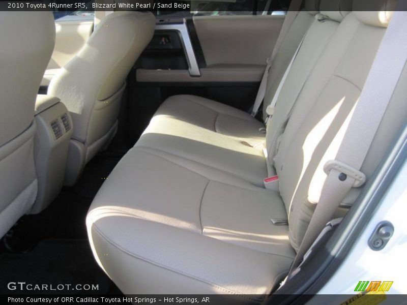 Blizzard White Pearl / Sand Beige 2010 Toyota 4Runner SR5