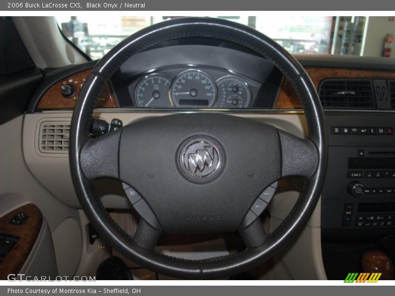 Black Onyx / Neutral 2006 Buick LaCrosse CXS