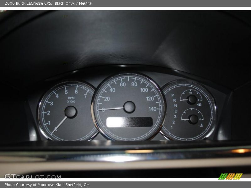 Black Onyx / Neutral 2006 Buick LaCrosse CXS