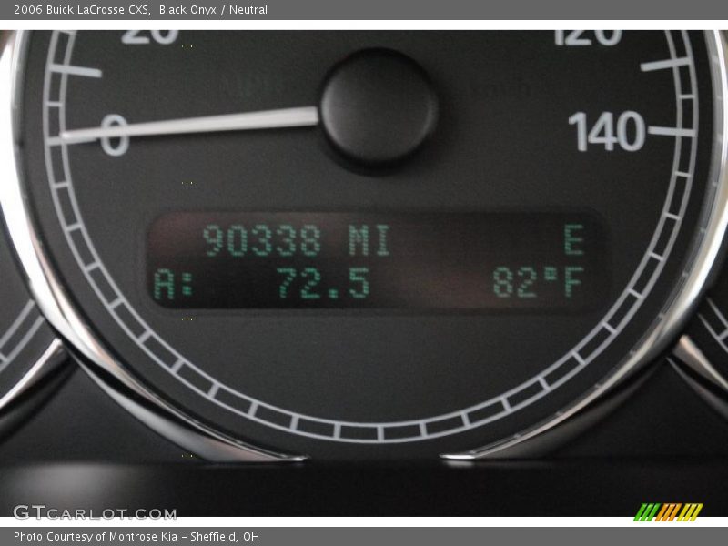 Black Onyx / Neutral 2006 Buick LaCrosse CXS