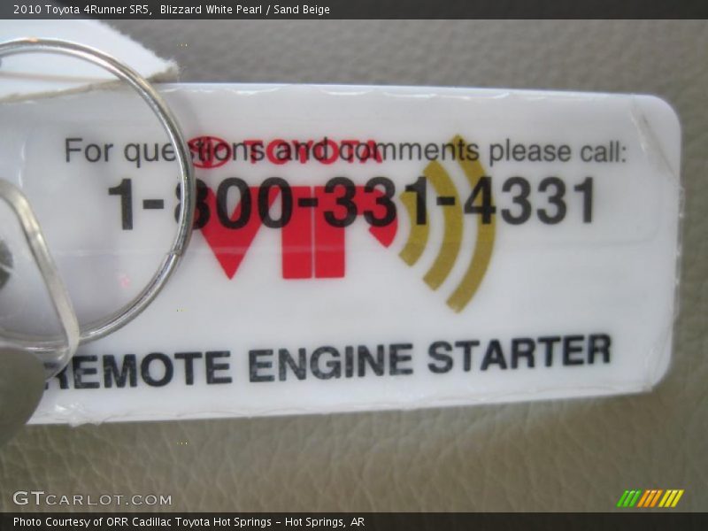 Blizzard White Pearl / Sand Beige 2010 Toyota 4Runner SR5