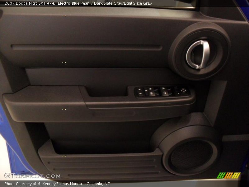 Electric Blue Pearl / Dark Slate Gray/Light Slate Gray 2007 Dodge Nitro SXT 4x4