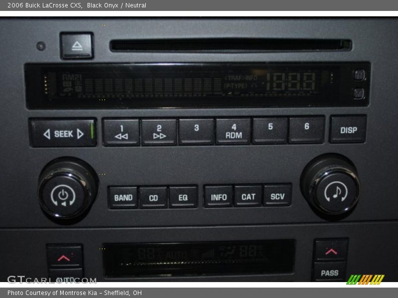 Black Onyx / Neutral 2006 Buick LaCrosse CXS