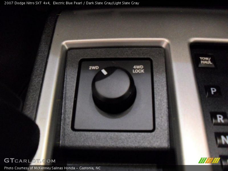 Electric Blue Pearl / Dark Slate Gray/Light Slate Gray 2007 Dodge Nitro SXT 4x4