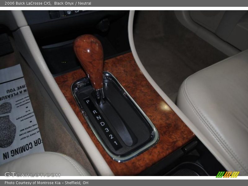 Black Onyx / Neutral 2006 Buick LaCrosse CXS