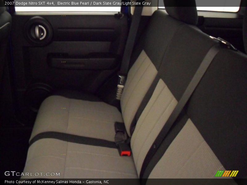 Electric Blue Pearl / Dark Slate Gray/Light Slate Gray 2007 Dodge Nitro SXT 4x4