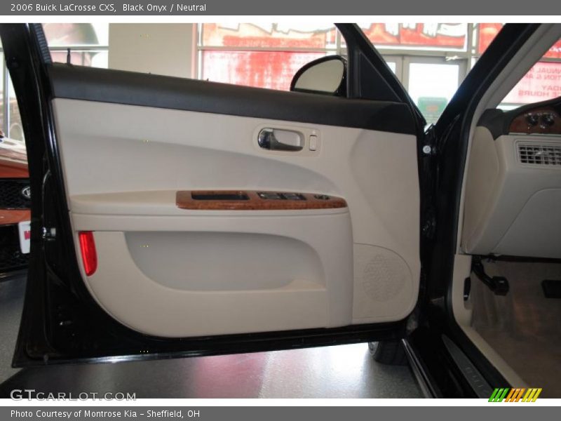 Black Onyx / Neutral 2006 Buick LaCrosse CXS