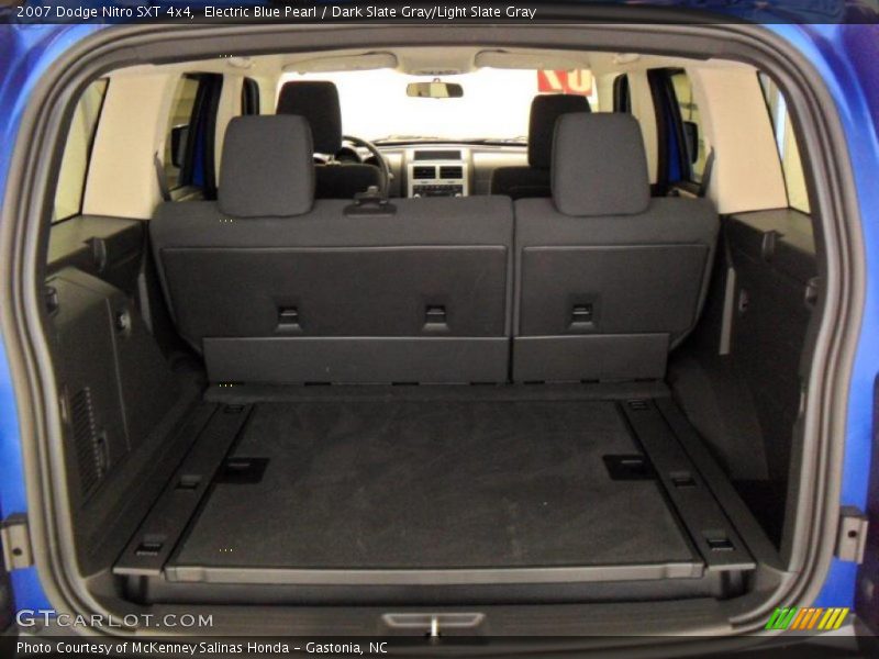 Electric Blue Pearl / Dark Slate Gray/Light Slate Gray 2007 Dodge Nitro SXT 4x4