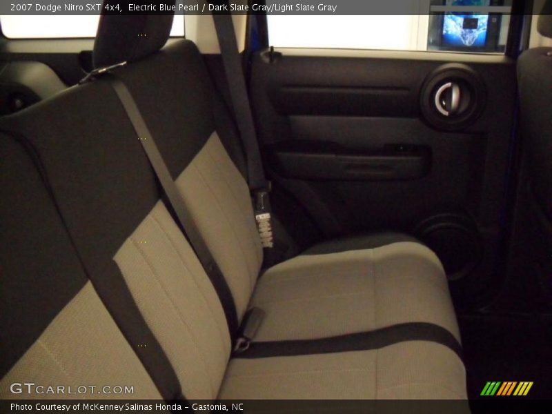 Electric Blue Pearl / Dark Slate Gray/Light Slate Gray 2007 Dodge Nitro SXT 4x4