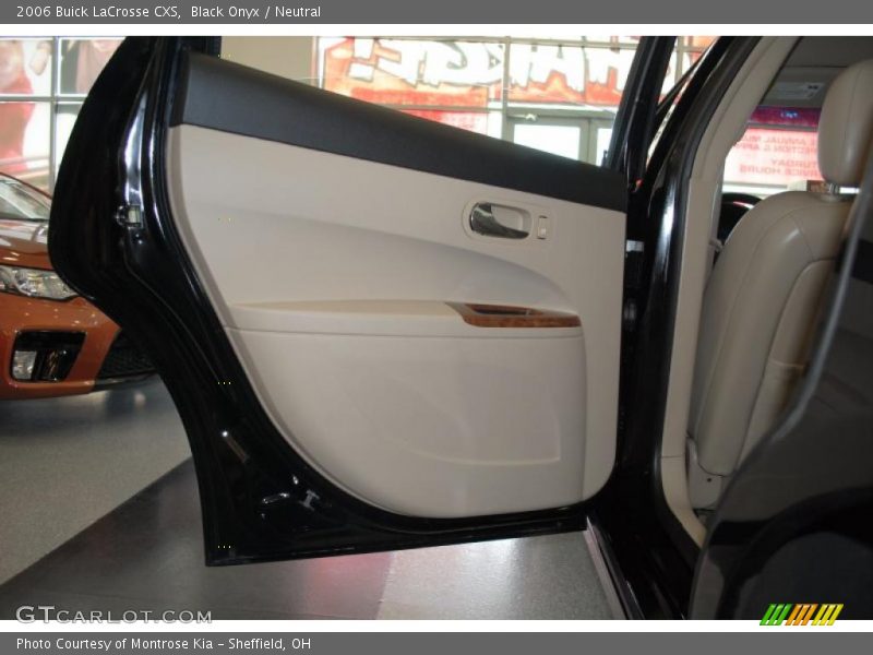 Black Onyx / Neutral 2006 Buick LaCrosse CXS
