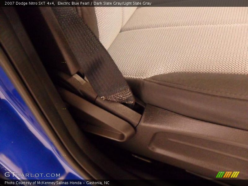 Electric Blue Pearl / Dark Slate Gray/Light Slate Gray 2007 Dodge Nitro SXT 4x4