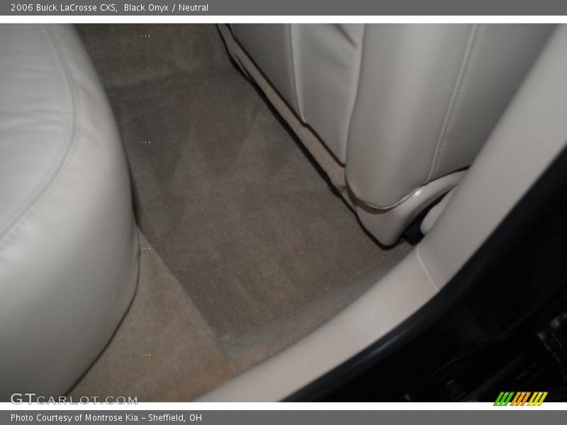 Black Onyx / Neutral 2006 Buick LaCrosse CXS