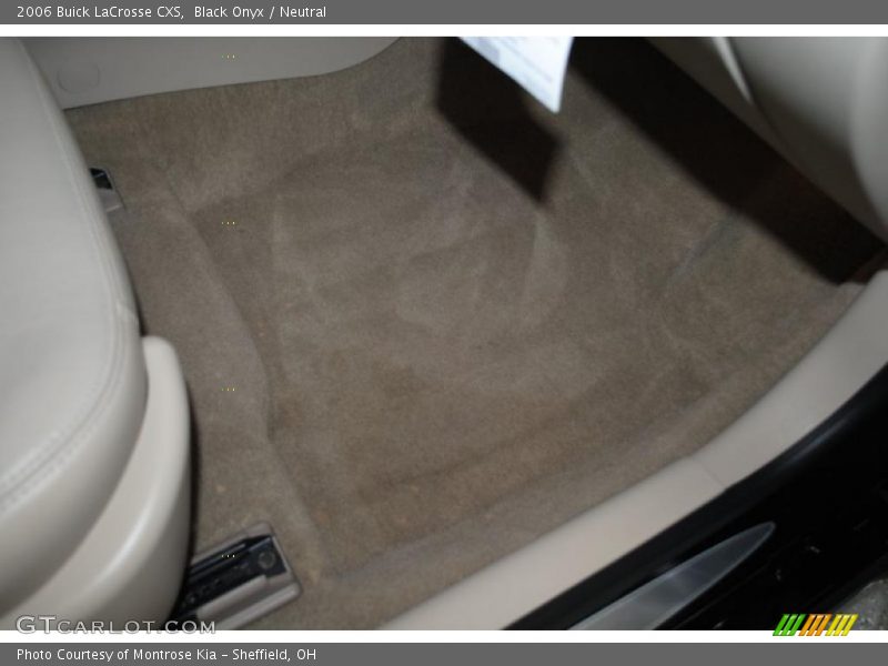 Black Onyx / Neutral 2006 Buick LaCrosse CXS