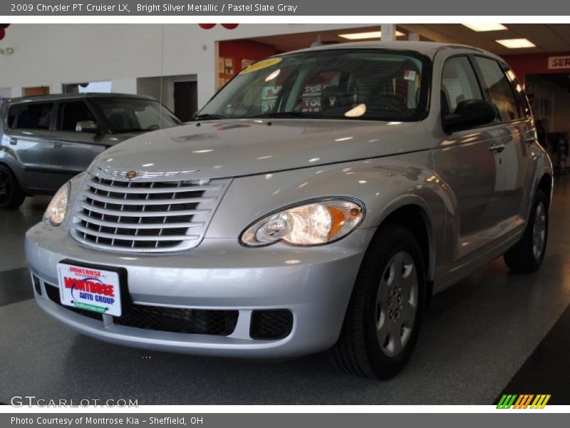 Bright Silver Metallic / Pastel Slate Gray 2009 Chrysler PT Cruiser LX