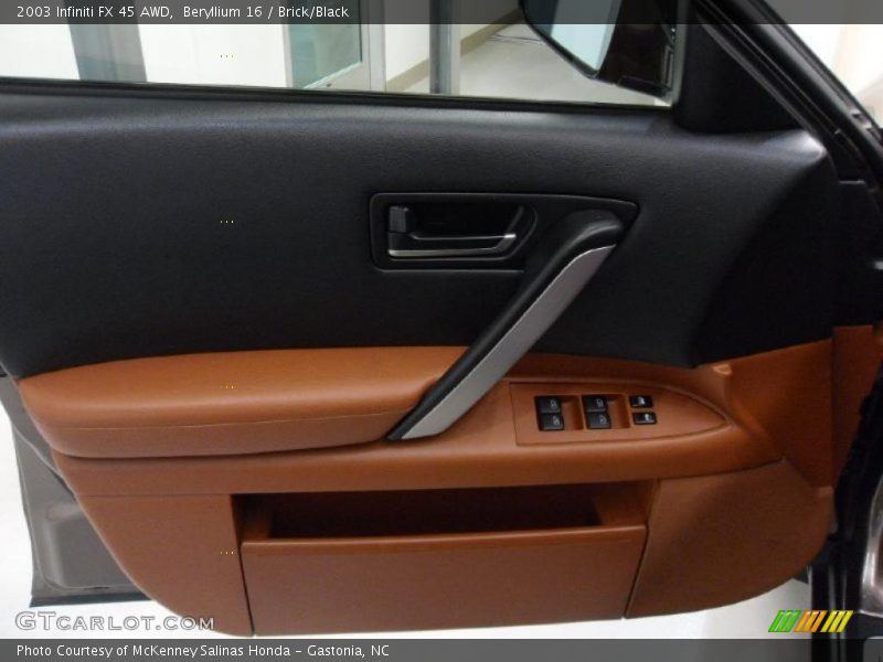 Beryllium 16 / Brick/Black 2003 Infiniti FX 45 AWD