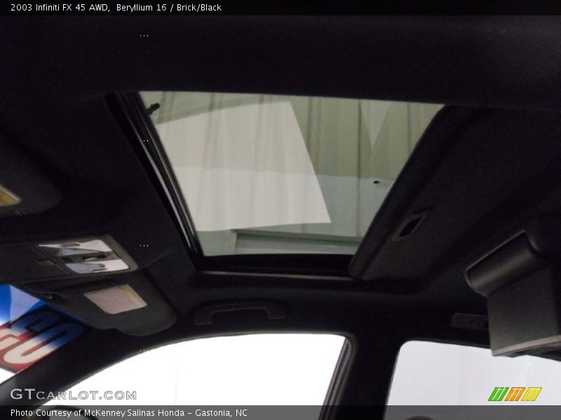 Beryllium 16 / Brick/Black 2003 Infiniti FX 45 AWD