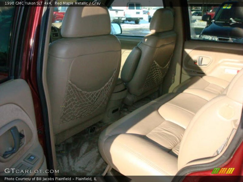Red Maple Metallic / Gray 1998 GMC Yukon SLT 4x4