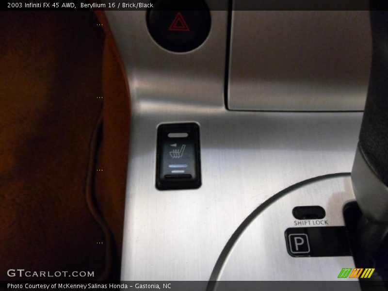 Beryllium 16 / Brick/Black 2003 Infiniti FX 45 AWD