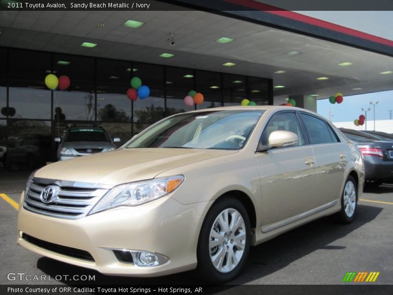 Sandy Beach Metallic / Ivory 2011 Toyota Avalon