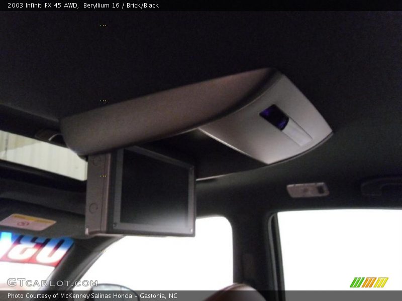 Beryllium 16 / Brick/Black 2003 Infiniti FX 45 AWD