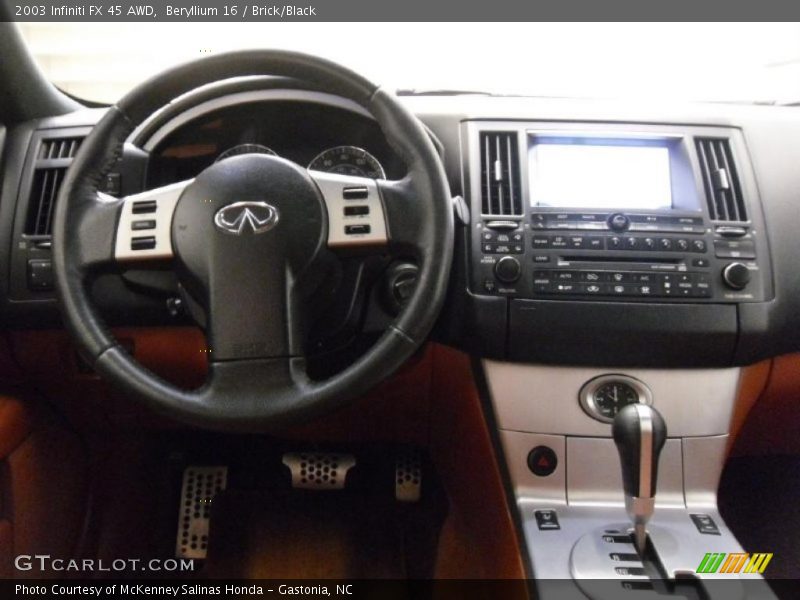 Beryllium 16 / Brick/Black 2003 Infiniti FX 45 AWD