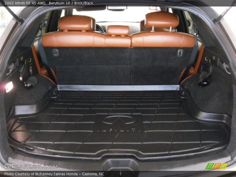 Beryllium 16 / Brick/Black 2003 Infiniti FX 45 AWD