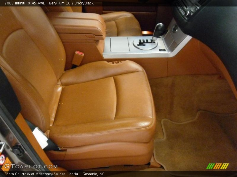 Beryllium 16 / Brick/Black 2003 Infiniti FX 45 AWD