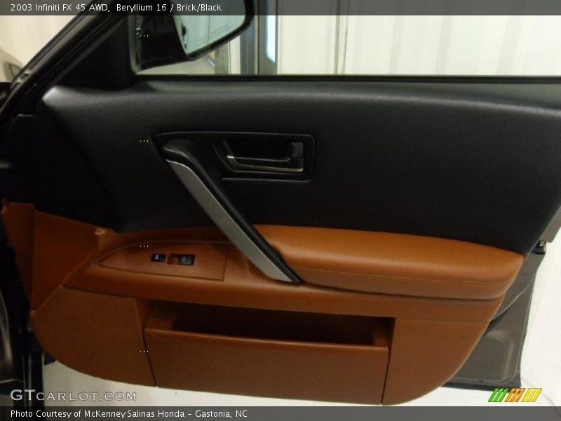 Beryllium 16 / Brick/Black 2003 Infiniti FX 45 AWD