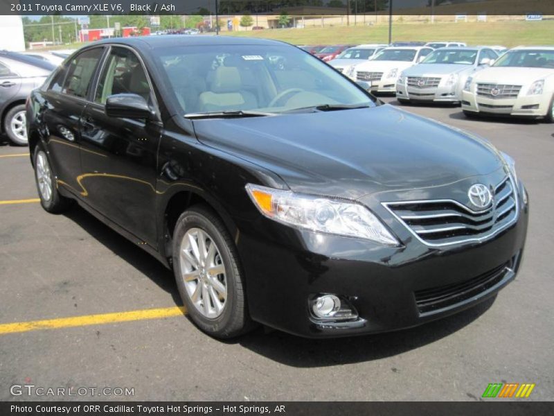 Black / Ash 2011 Toyota Camry XLE V6