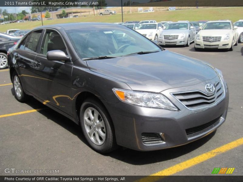 Magnetic Gray Metallic / Ash 2011 Toyota Camry LE