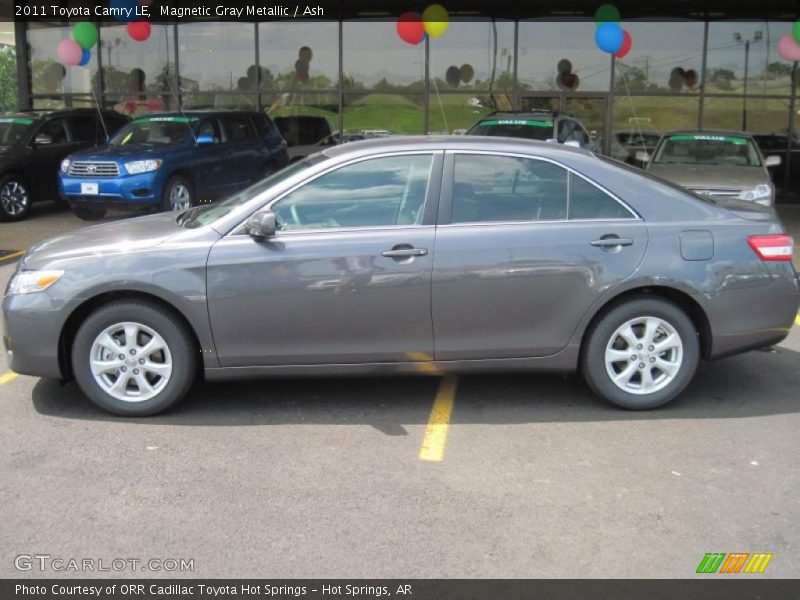 Magnetic Gray Metallic / Ash 2011 Toyota Camry LE
