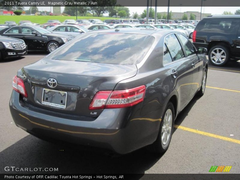 Magnetic Gray Metallic / Ash 2011 Toyota Camry LE
