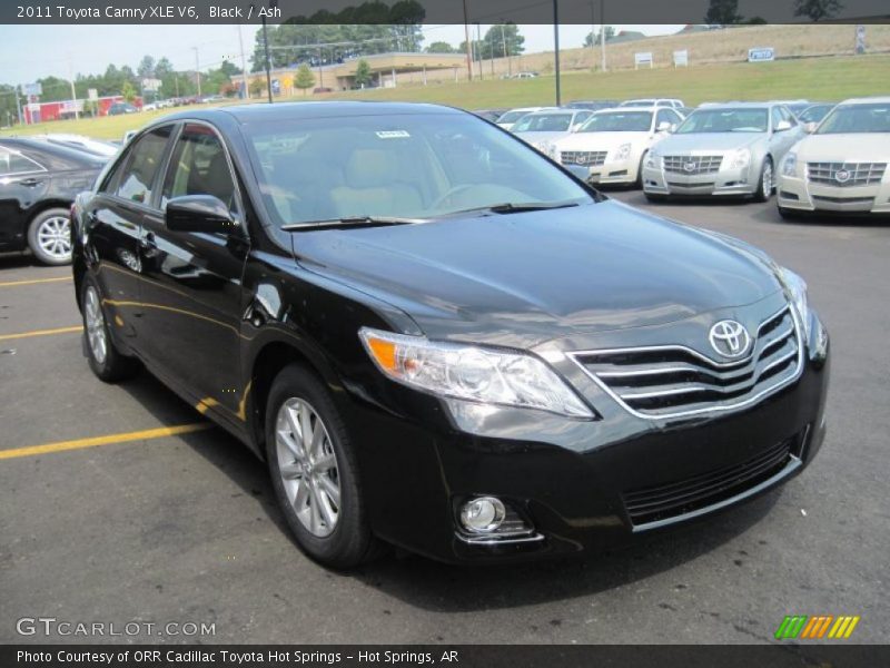 Black / Ash 2011 Toyota Camry XLE V6