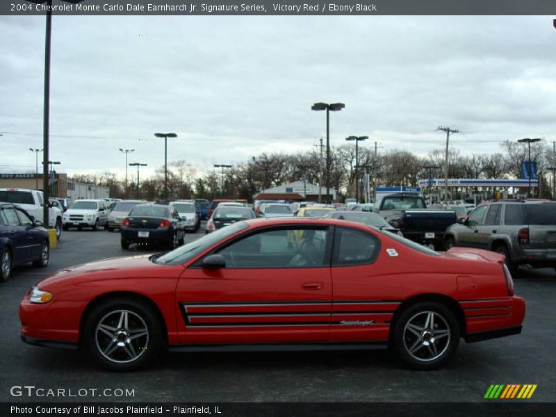 Victory Red / Ebony Black 2004 Chevrolet Monte Carlo Dale Earnhardt Jr. Signature Series