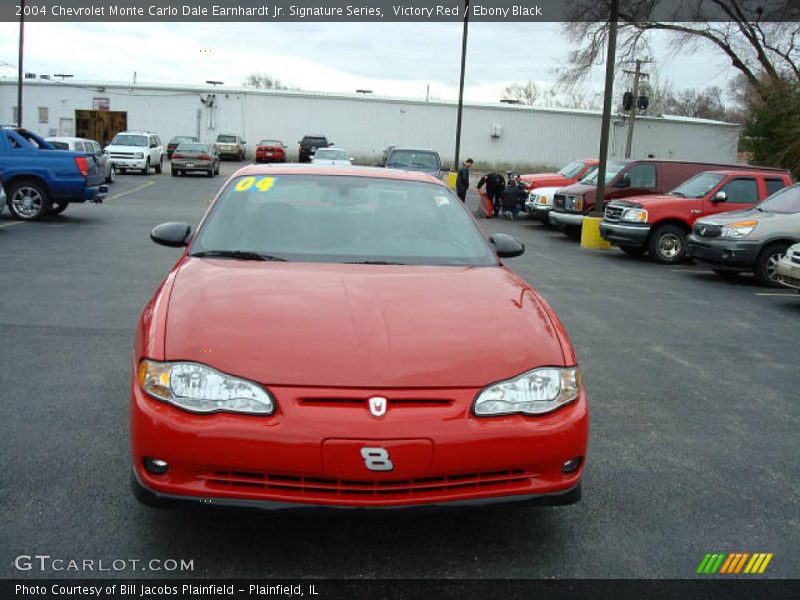 Victory Red / Ebony Black 2004 Chevrolet Monte Carlo Dale Earnhardt Jr. Signature Series