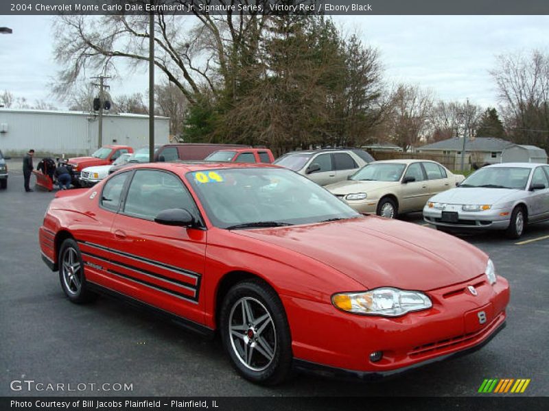 Victory Red / Ebony Black 2004 Chevrolet Monte Carlo Dale Earnhardt Jr. Signature Series