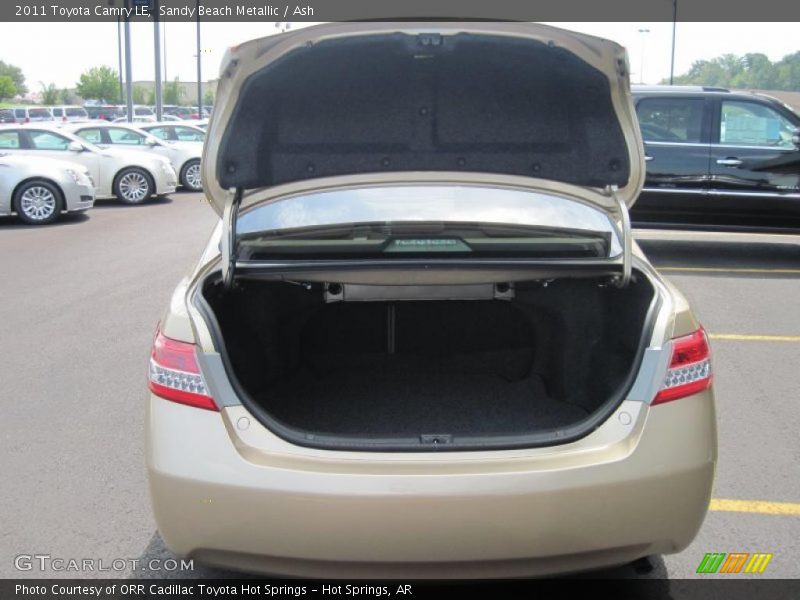 Sandy Beach Metallic / Ash 2011 Toyota Camry LE