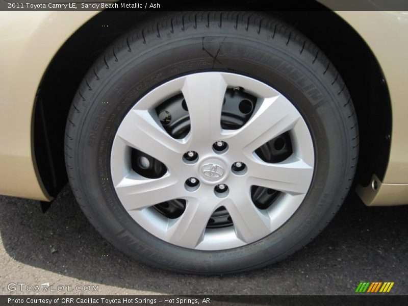 Sandy Beach Metallic / Ash 2011 Toyota Camry LE