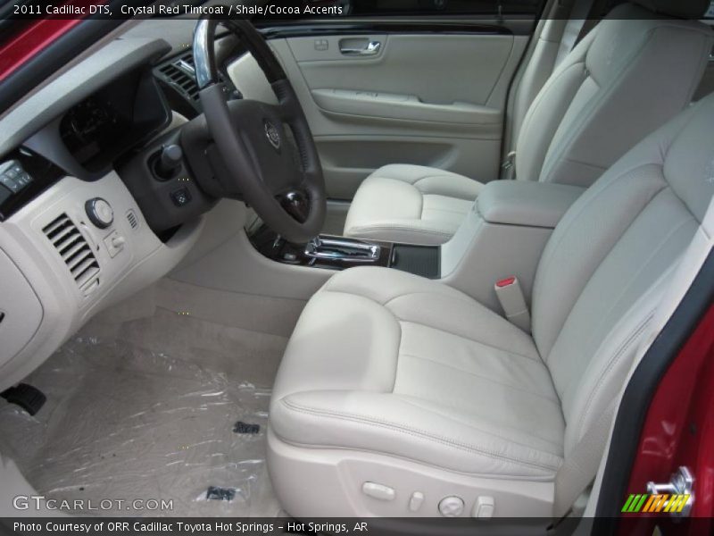 Crystal Red Tintcoat / Shale/Cocoa Accents 2011 Cadillac DTS