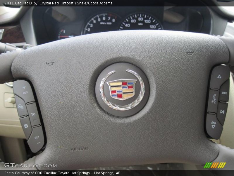Crystal Red Tintcoat / Shale/Cocoa Accents 2011 Cadillac DTS