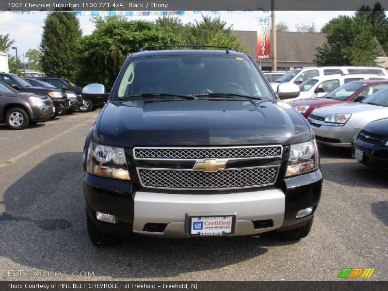 Black / Ebony 2007 Chevrolet Suburban 1500 Z71 4x4
