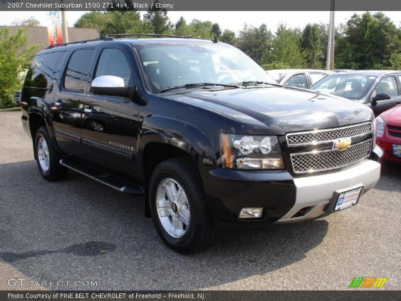 Black / Ebony 2007 Chevrolet Suburban 1500 Z71 4x4
