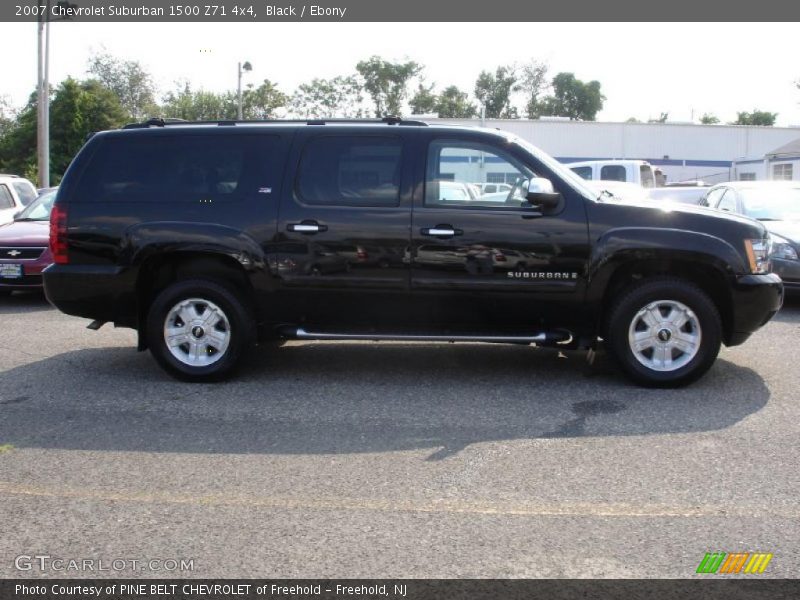 Black / Ebony 2007 Chevrolet Suburban 1500 Z71 4x4