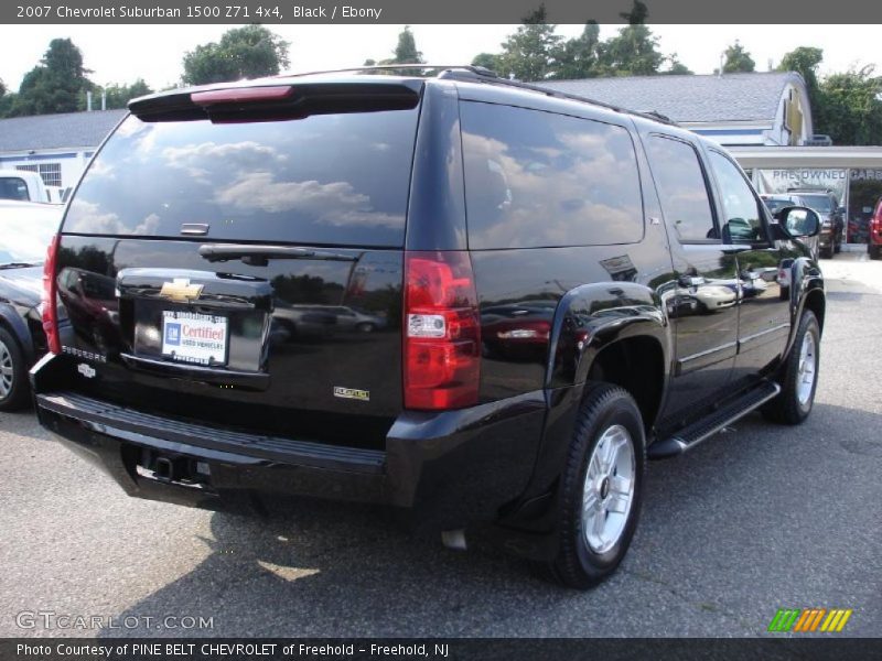 Black / Ebony 2007 Chevrolet Suburban 1500 Z71 4x4