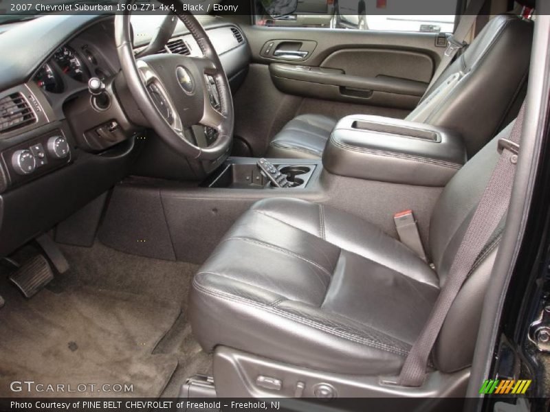 Black / Ebony 2007 Chevrolet Suburban 1500 Z71 4x4